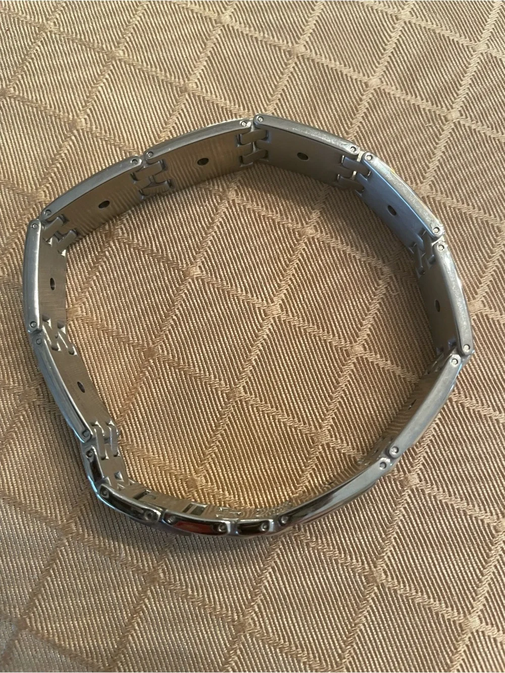 Stainless Steel Link Bracelet - Silver